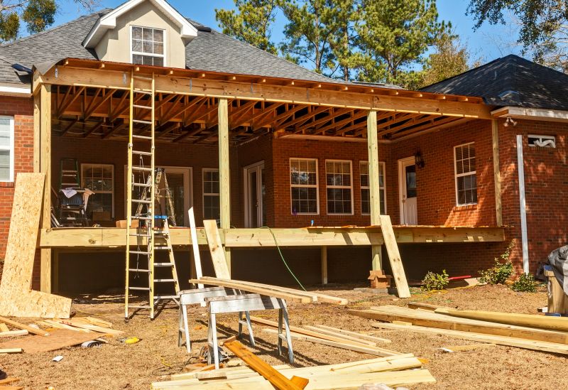A Frame Roof Installation in Putnam County, FL