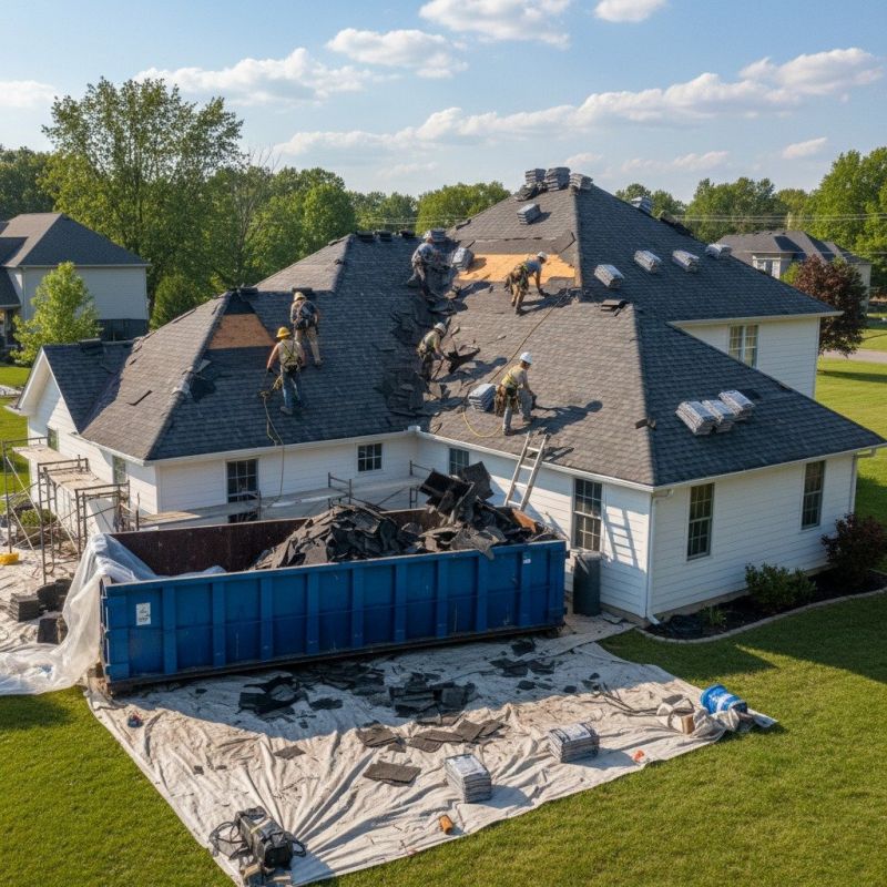 Asphalt Roof Replacement in Melrose, FL